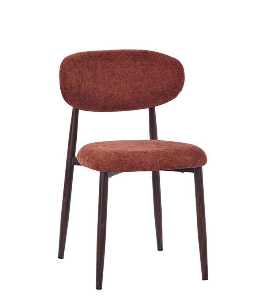 Chaise chic Couleur Terracotta