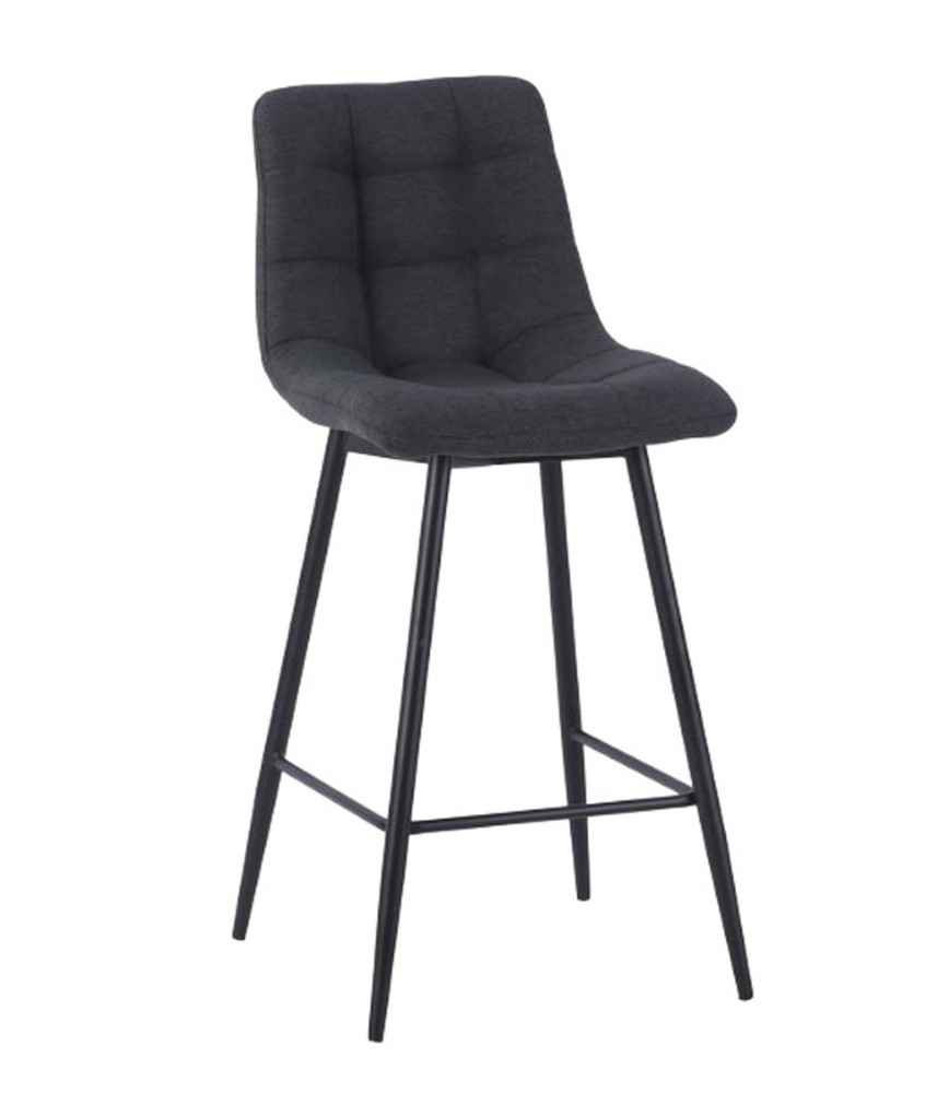 Tabouret snacking Retro H 65, assise tournante, couleur anthracite