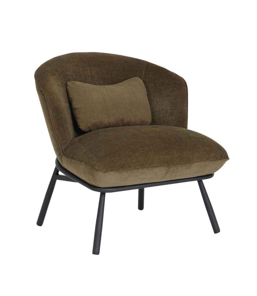 Fauteuil lounge vert