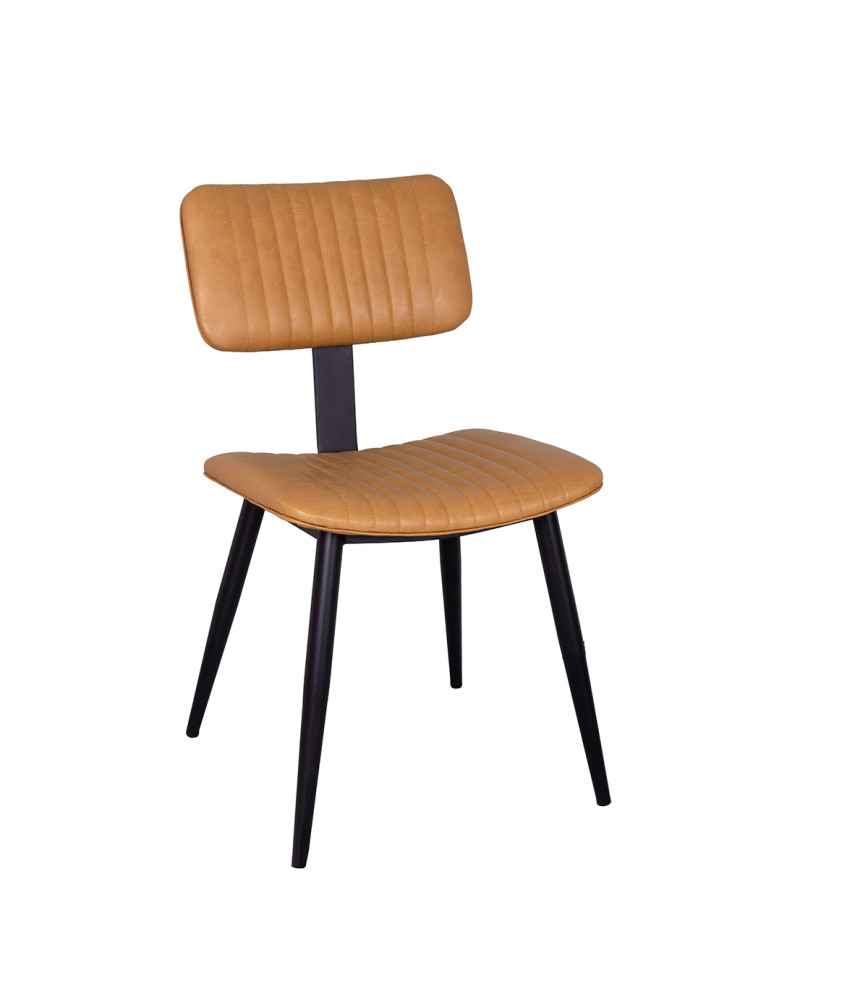 Chaise de restaurant cognac