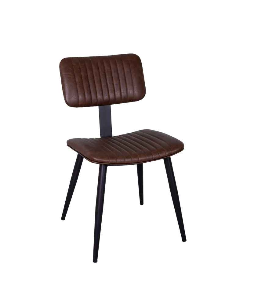 Chaise de restaurant chocolat