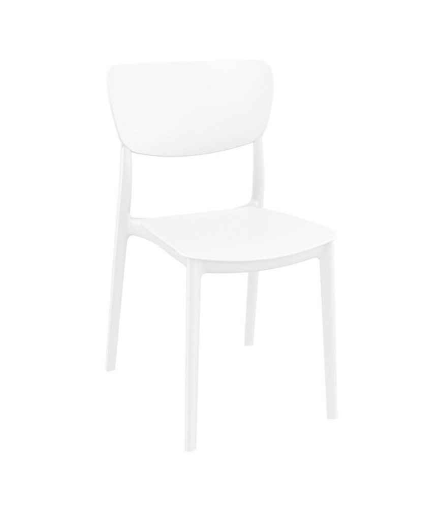 Chaise empilable Collection "Campagne" Blanc