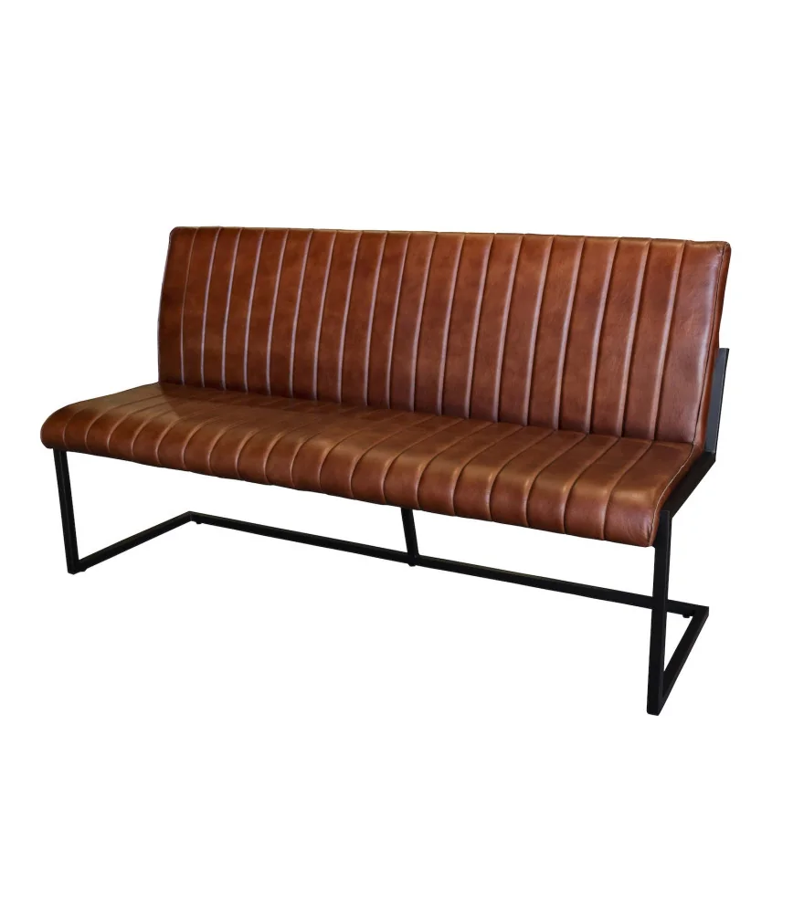 Banquette bistro cuir- L:160cm