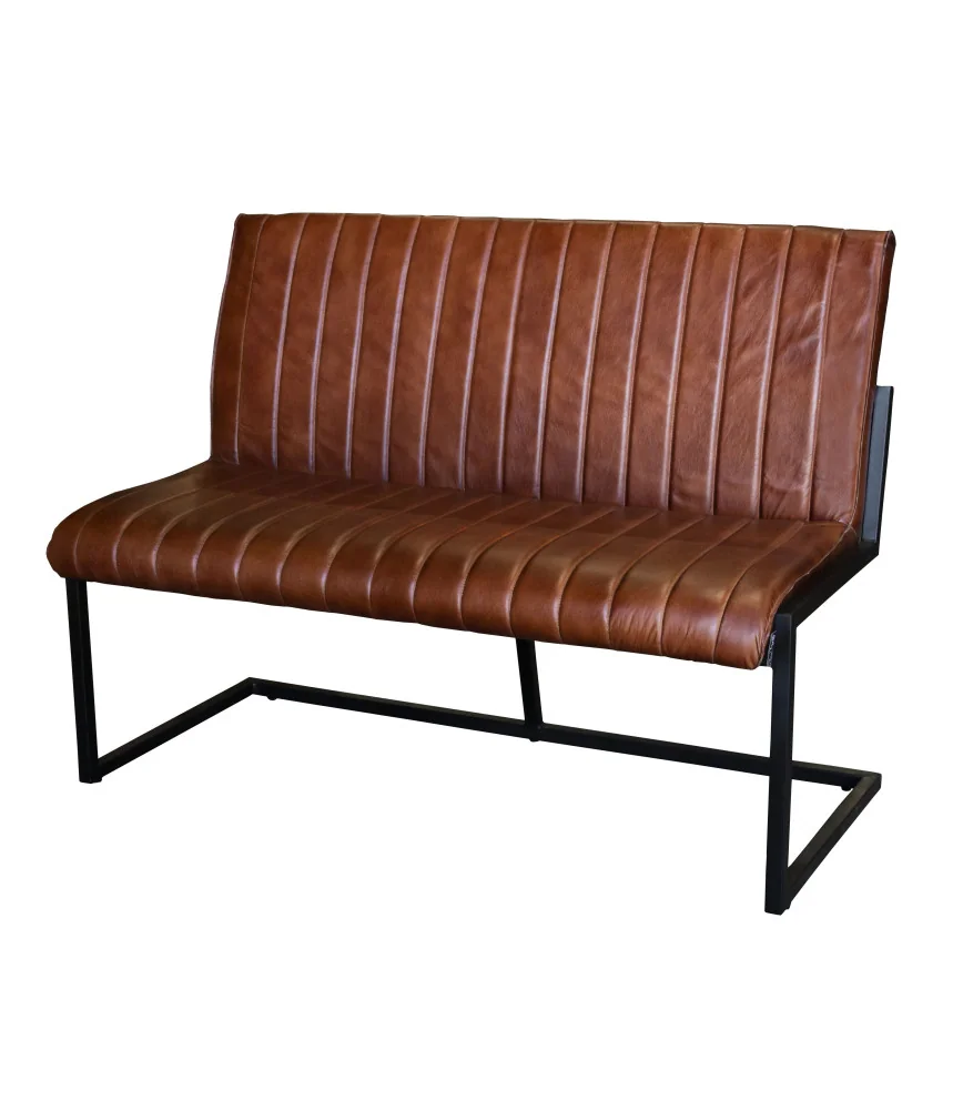 Banquette bistro cuir L: 120cm