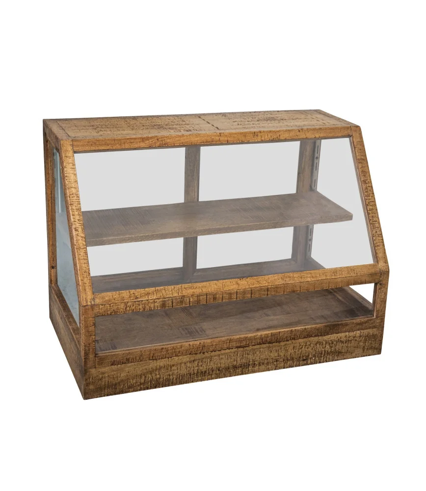Vitrine de présentation à poser
