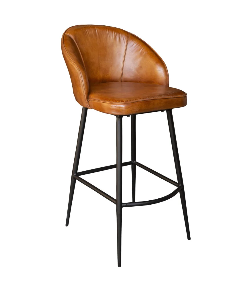 Fauteuil de bar cuir