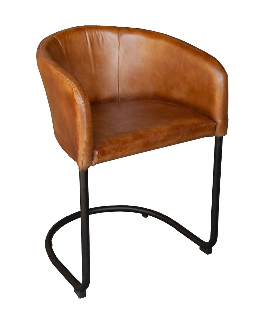 Chaise en cuir