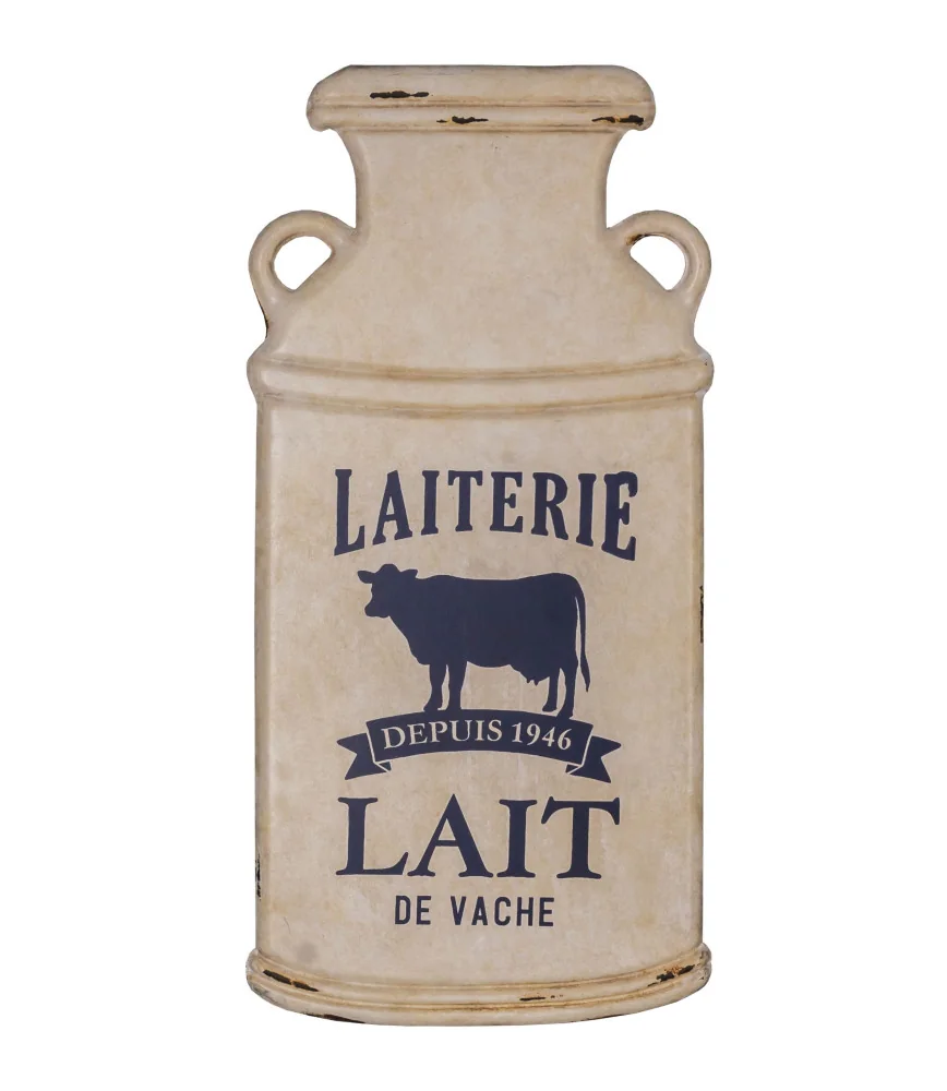 Pot à lait publicitaire "Laiterie"
