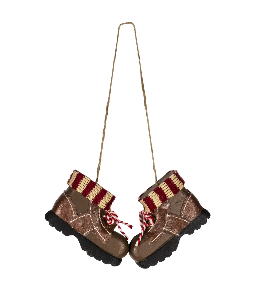 Paire de chaussure de montagne à suspendre