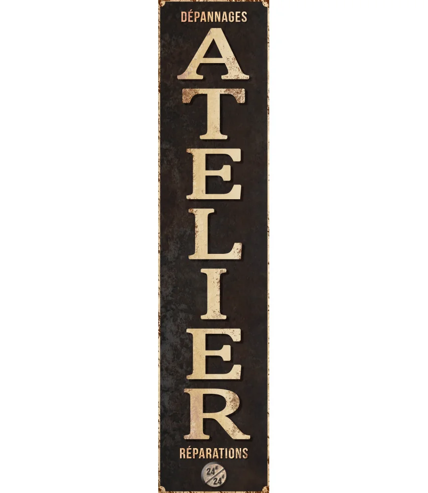 Panneau Atelier 80 x 18 cm