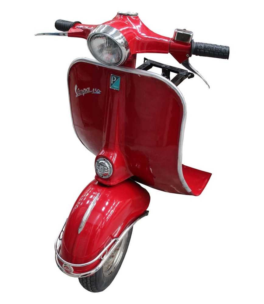 Avant scooter rouge