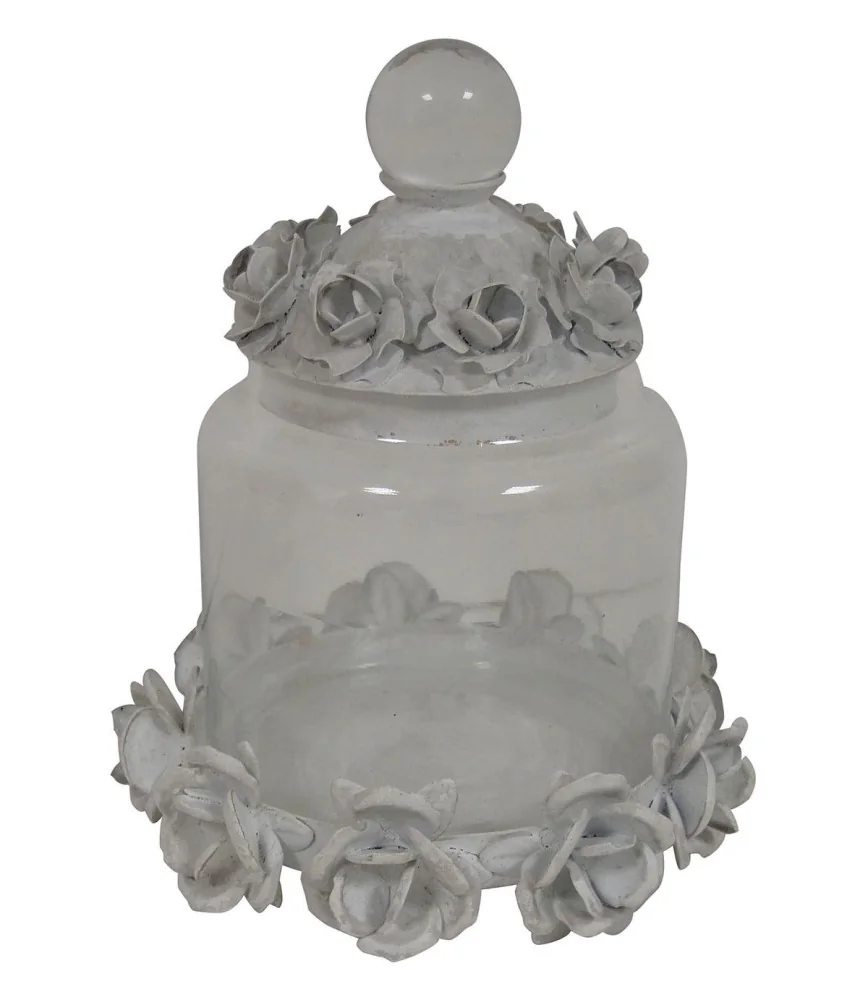 Bonbonnière décor ROSES