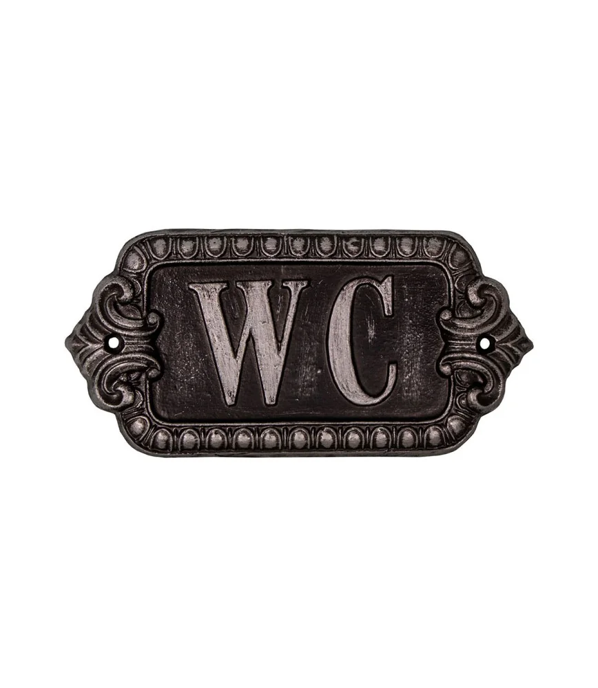 Plaque décorative WC