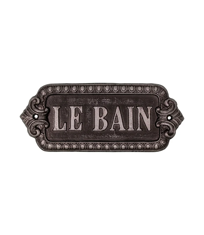 Plaque décorative Le bain