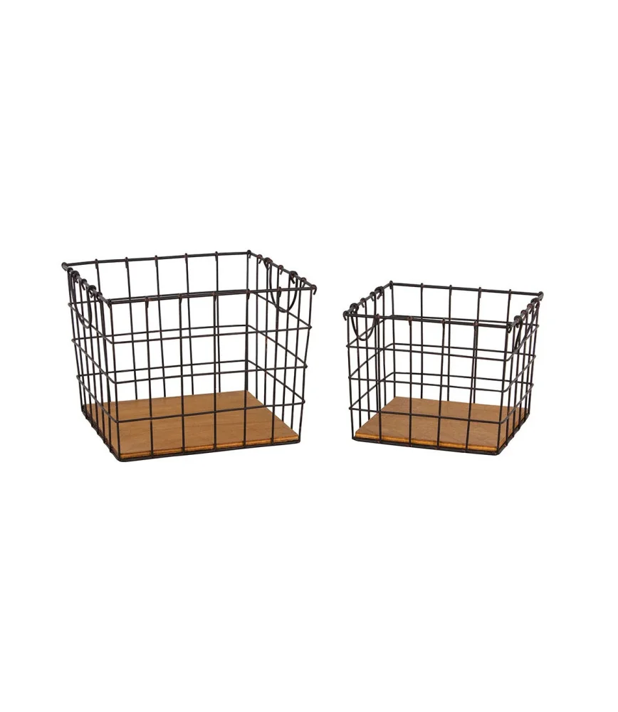 Set de 2 paniers industriels
