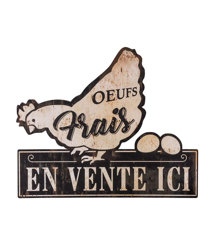 Panneau publicitaire ?íuf frais