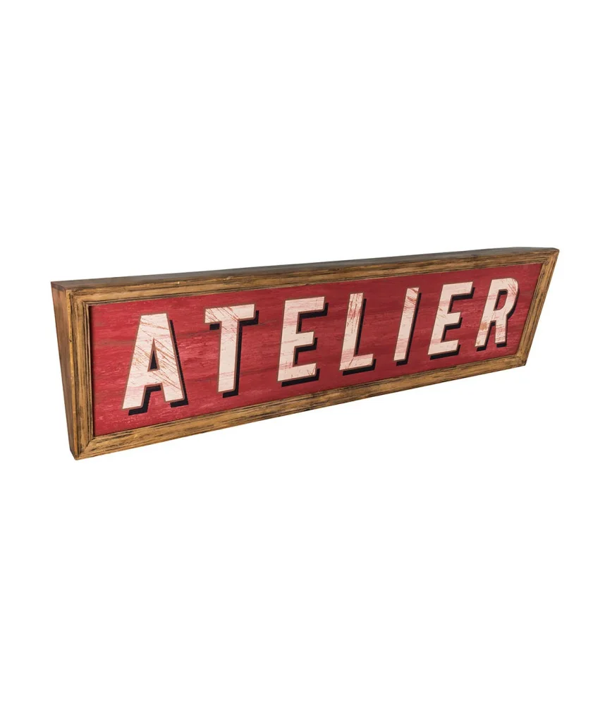 Panneau bois Atelier
