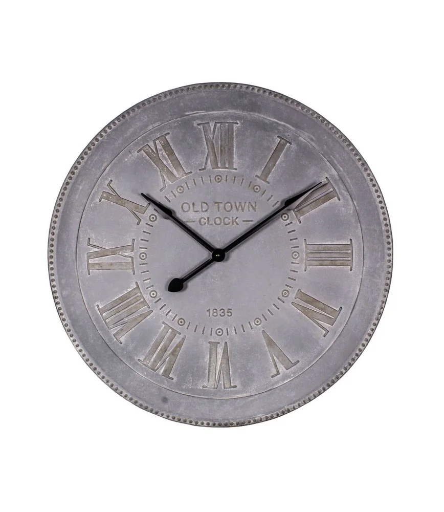 Pendule zinc Ø 92 cm