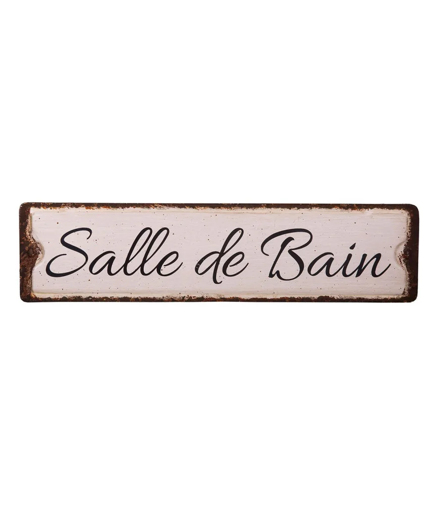 Plaque salle de bain