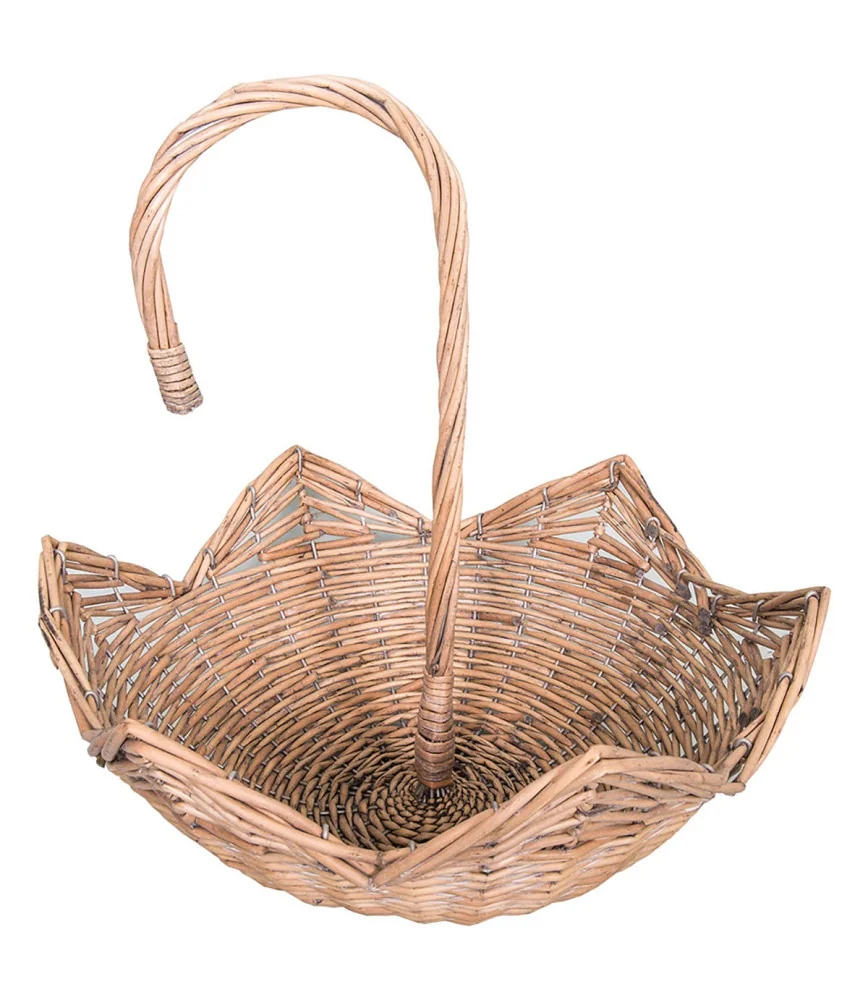 Panier osier parapluie