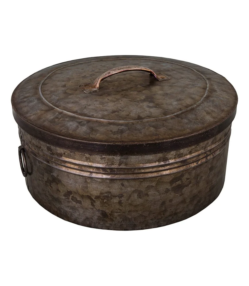 Boite ronde Ø37 x H16 avec couvercle