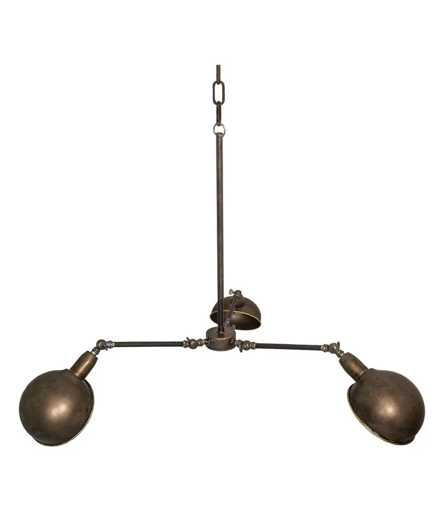 Suspension industrielle 3 branches