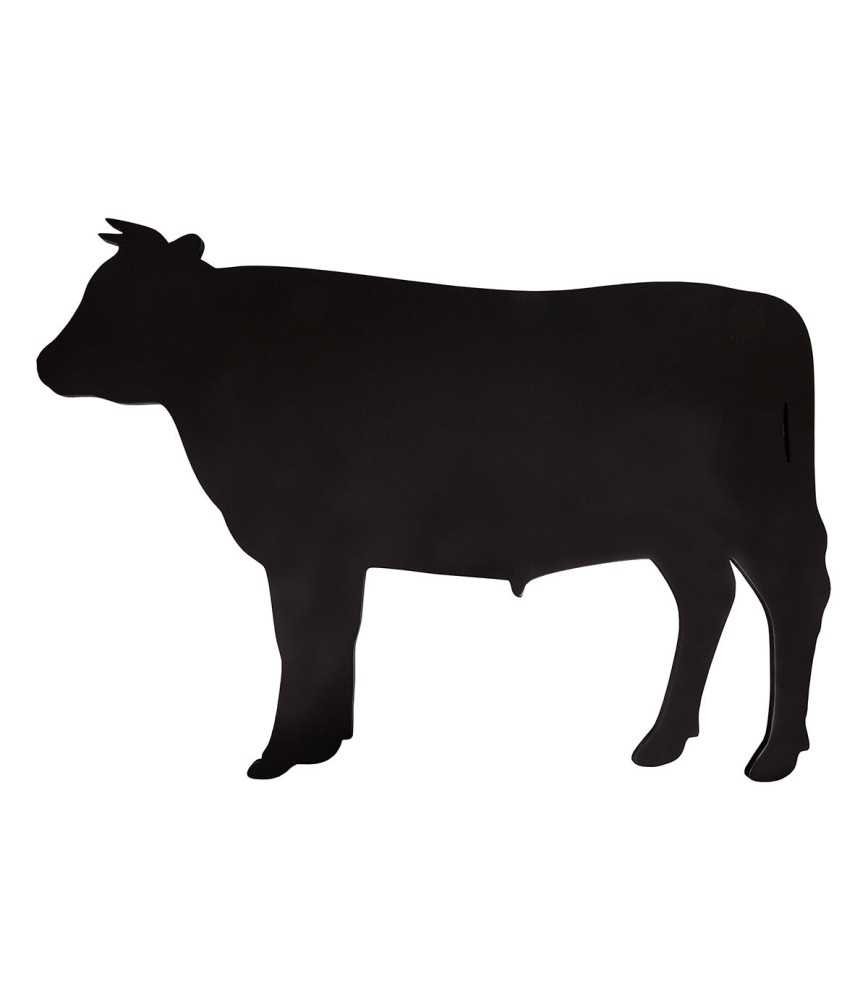 Tableau noir vache