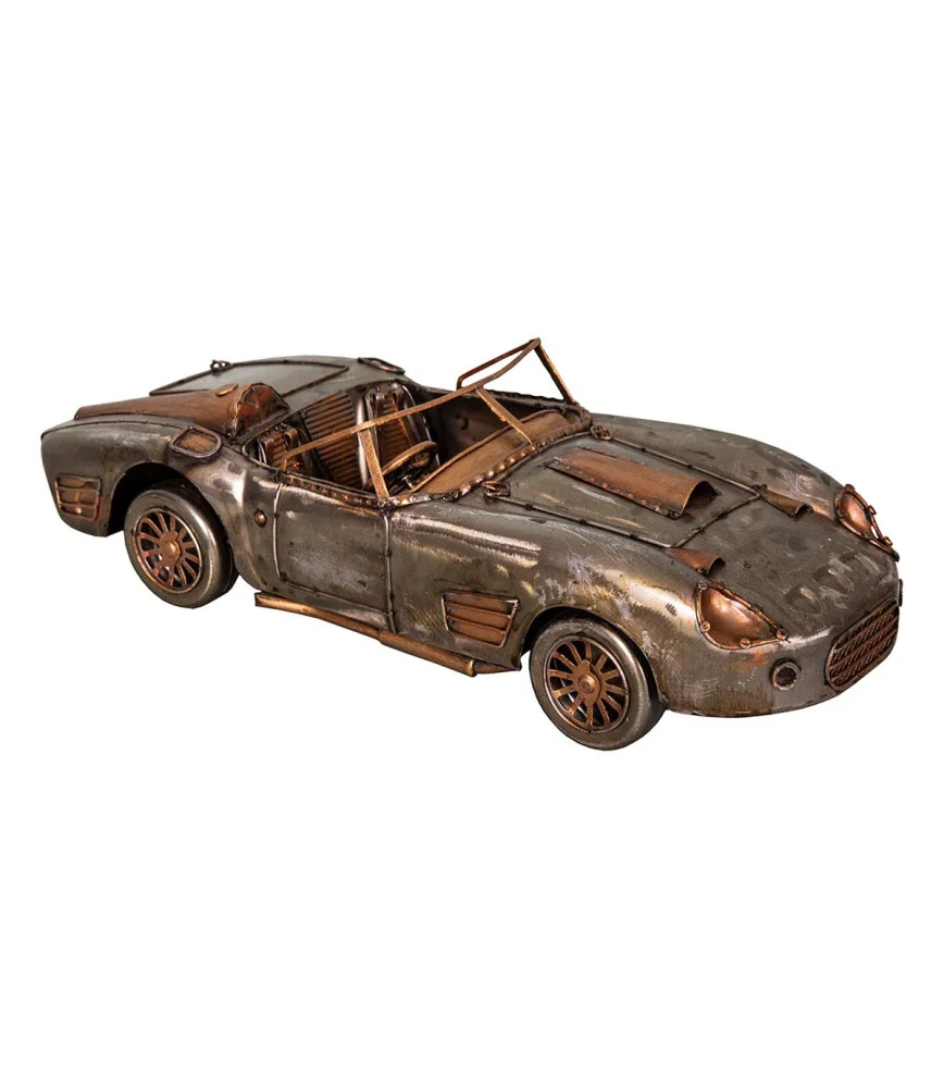 Voiture de sport couleur acier