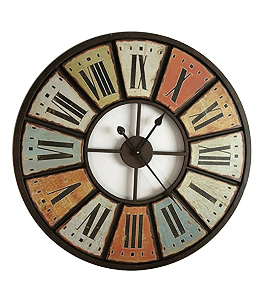 Pendule multicolore Ø 75 cm