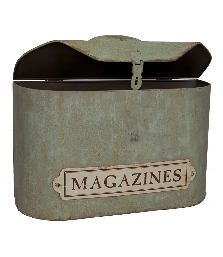 Boîte à revues forme valise MAGAZINES