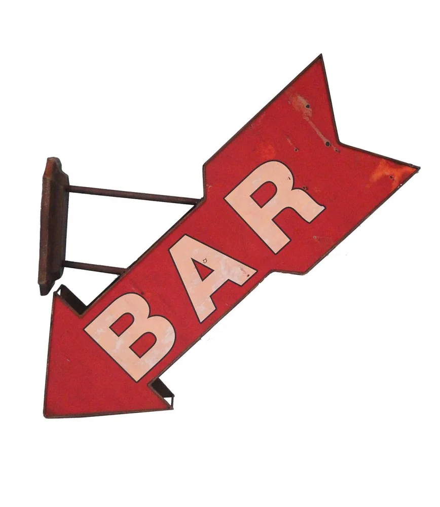 Enseigne FLECHE BAR