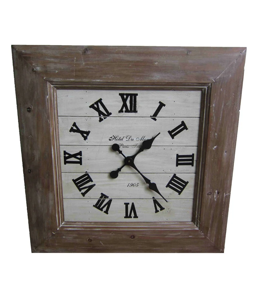 Pendule bois naturel