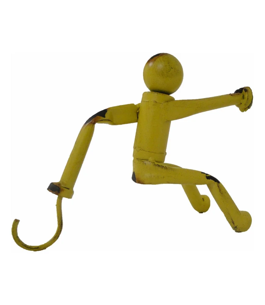 Crochet mannequin  jaune
