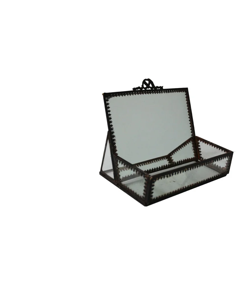 Miroir avec boîte à bijoux