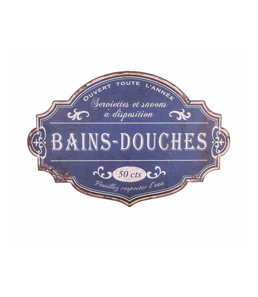 Panneau publicitaire Bains-Douches