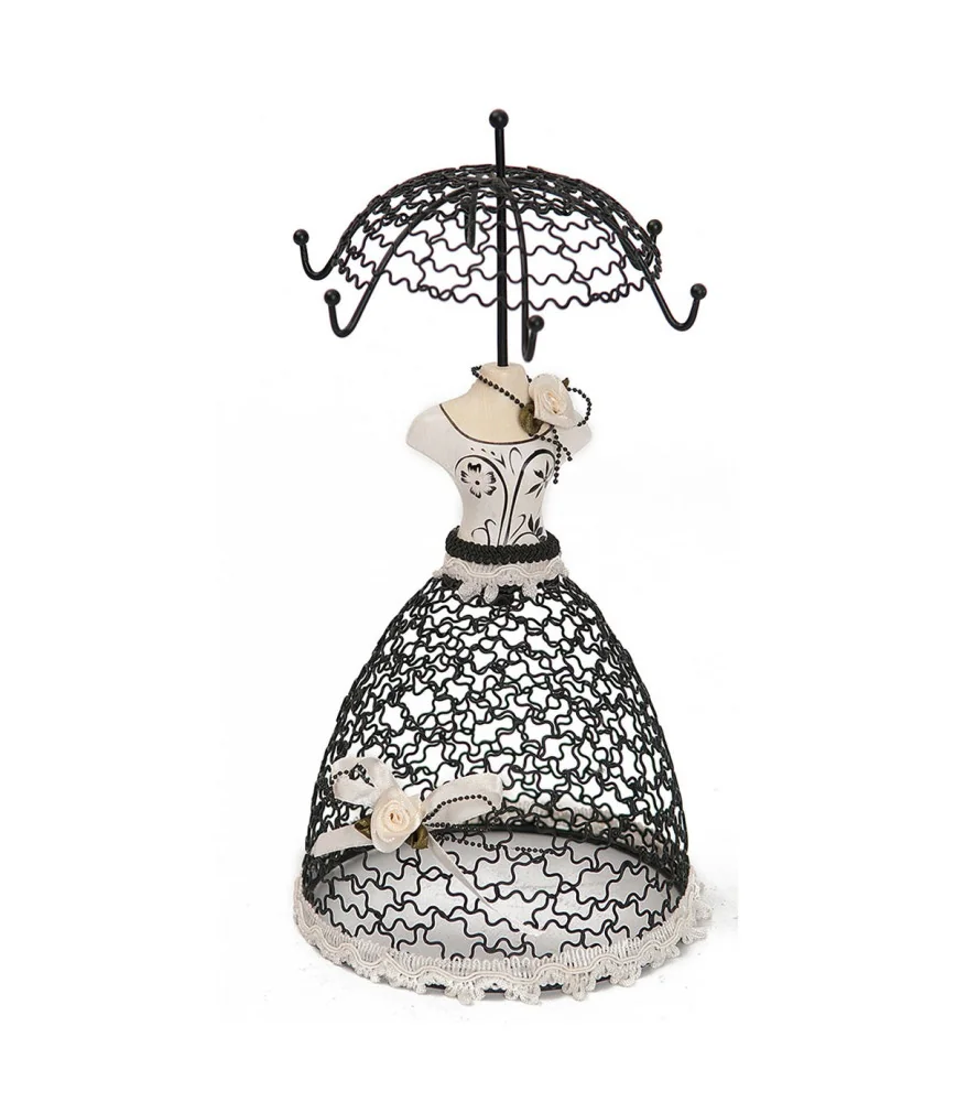 Manequin ombrelle porte bijoux