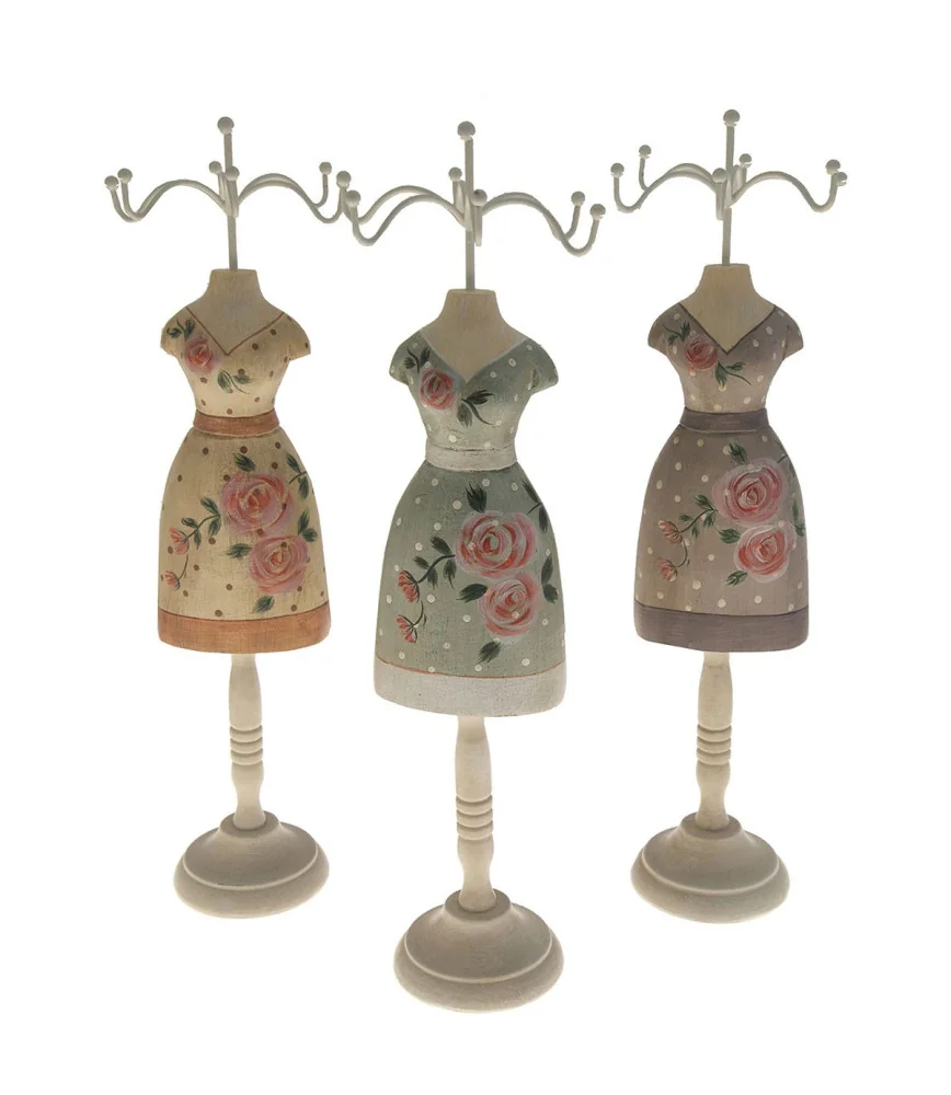 Set 3 mannequins porte bijoux