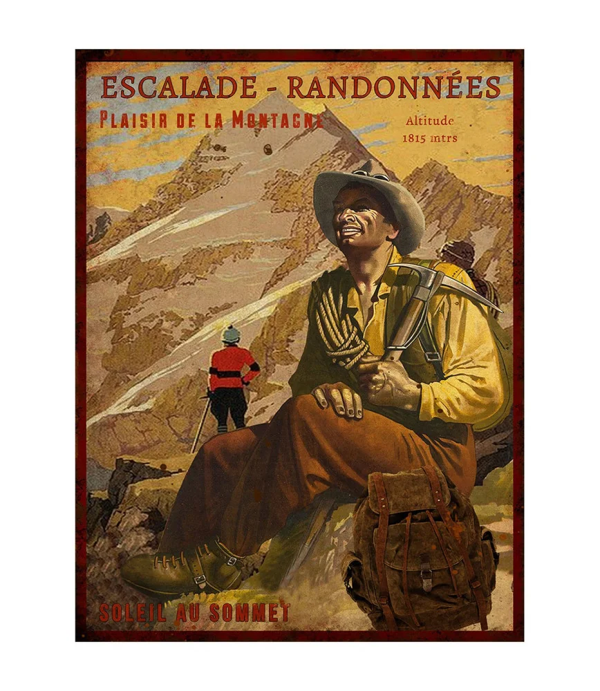 Plaque Escalade/Randonnée 25x33