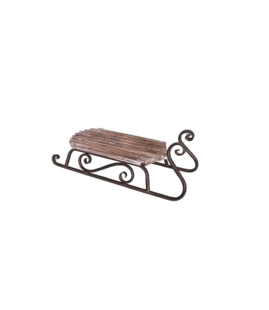 Luge fer/bois
