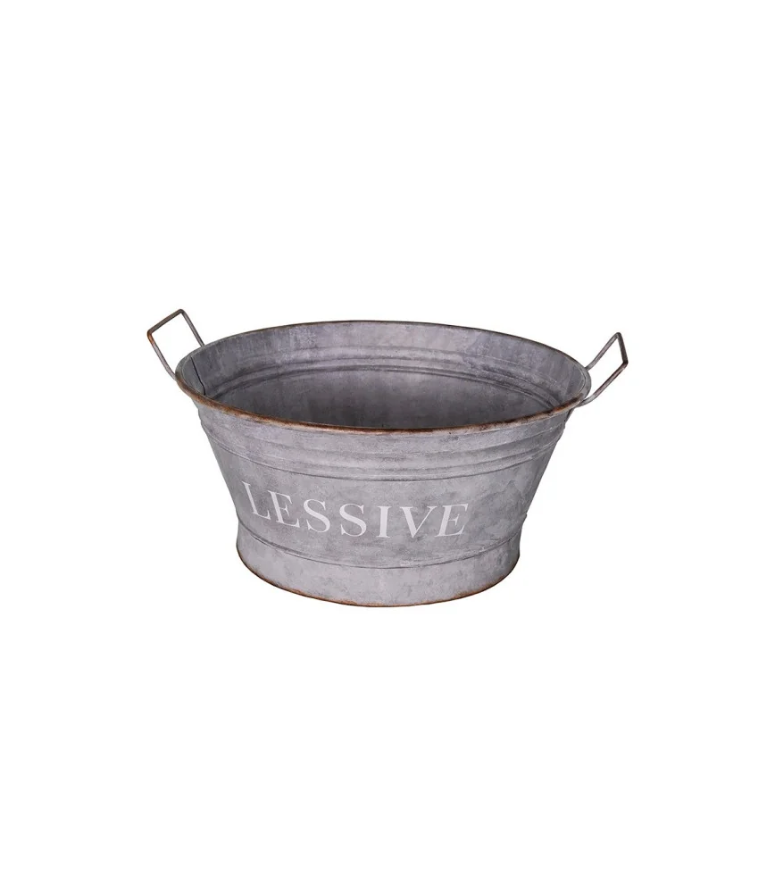 Bassine zinc "Lessive"