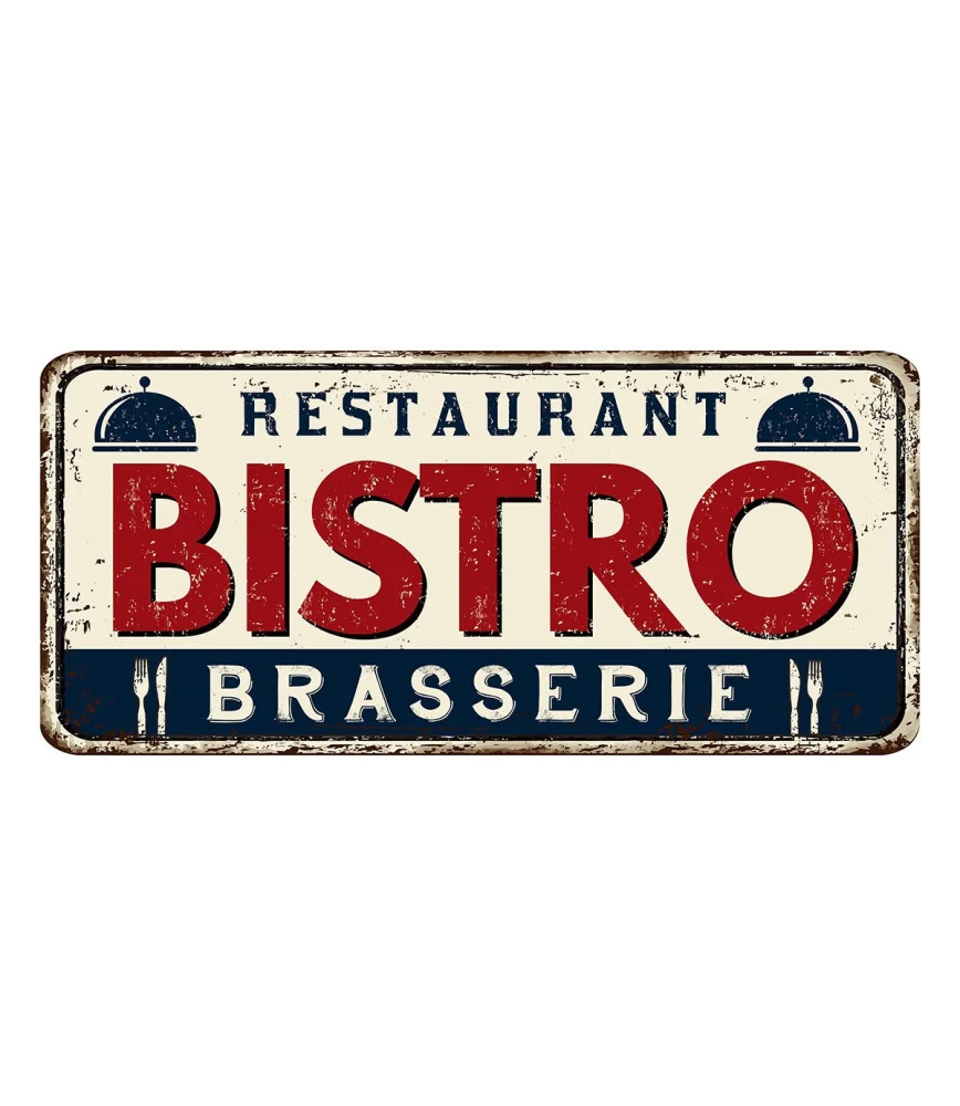 Plaque Bistro 100*47