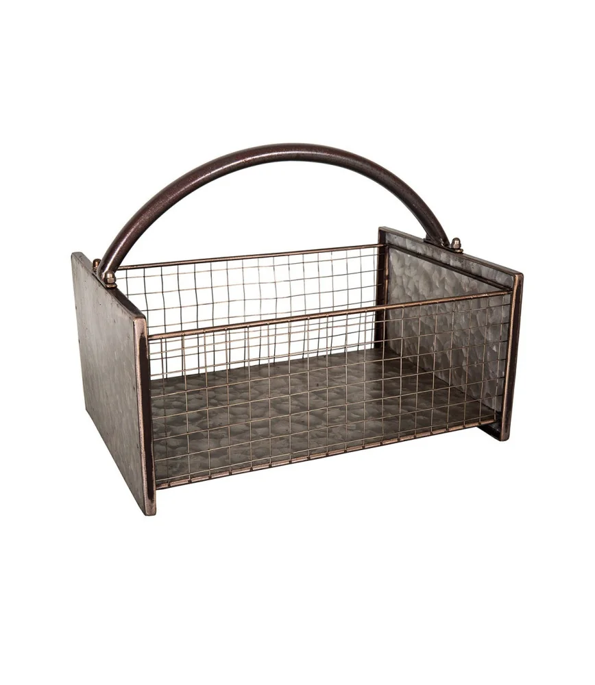 Panier zinc 1 anse