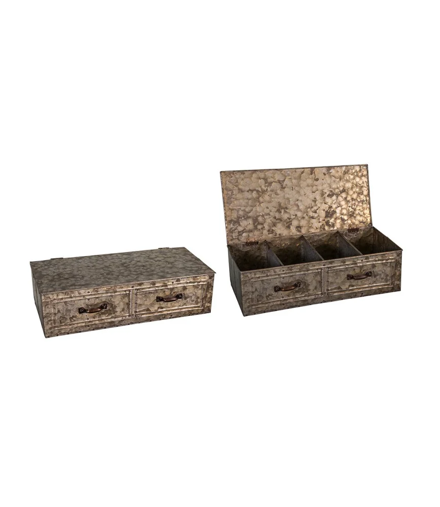Boite 2 faux tiroirs