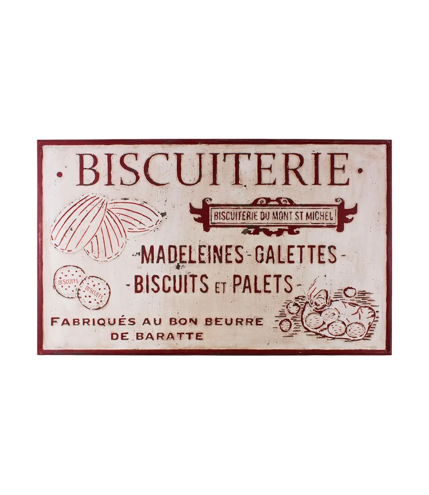 Grande plaque Biscuiterie 122,5 x 73,5 cm