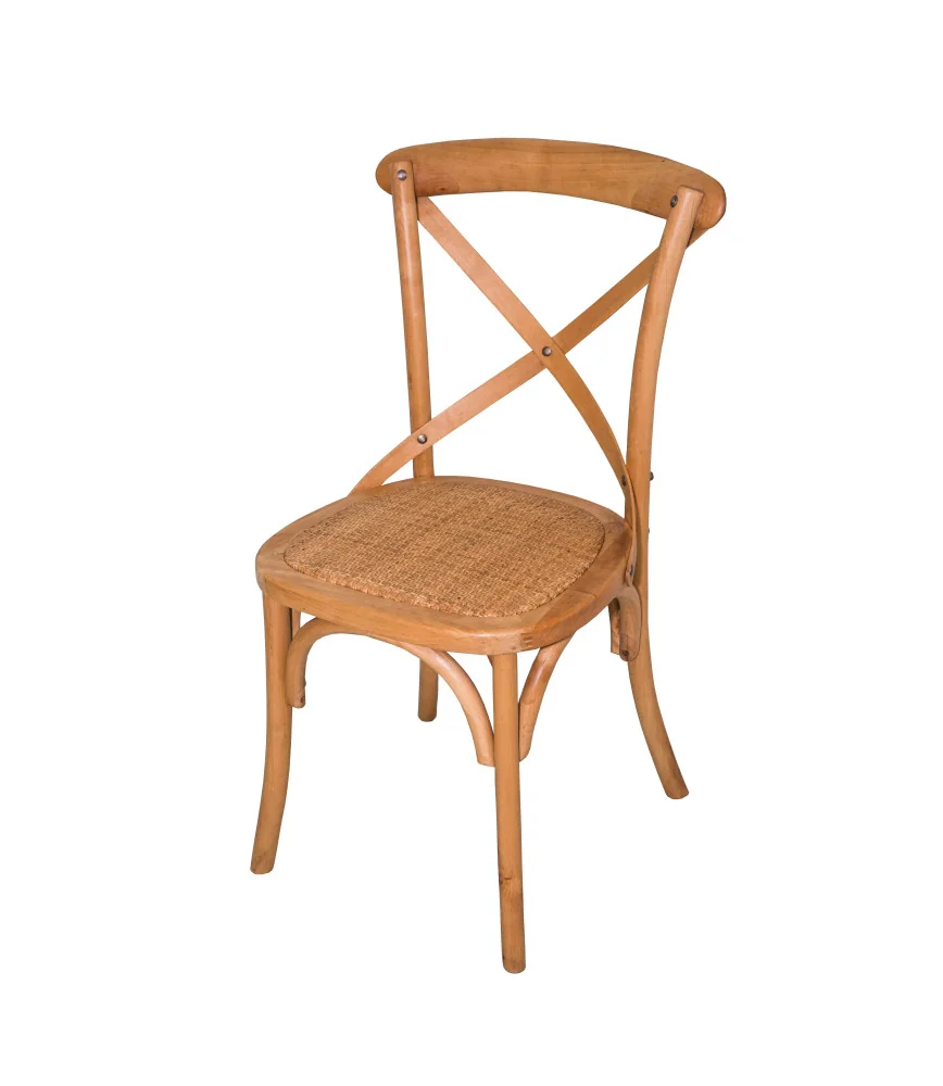 Chaise bistro assise pleine ciré