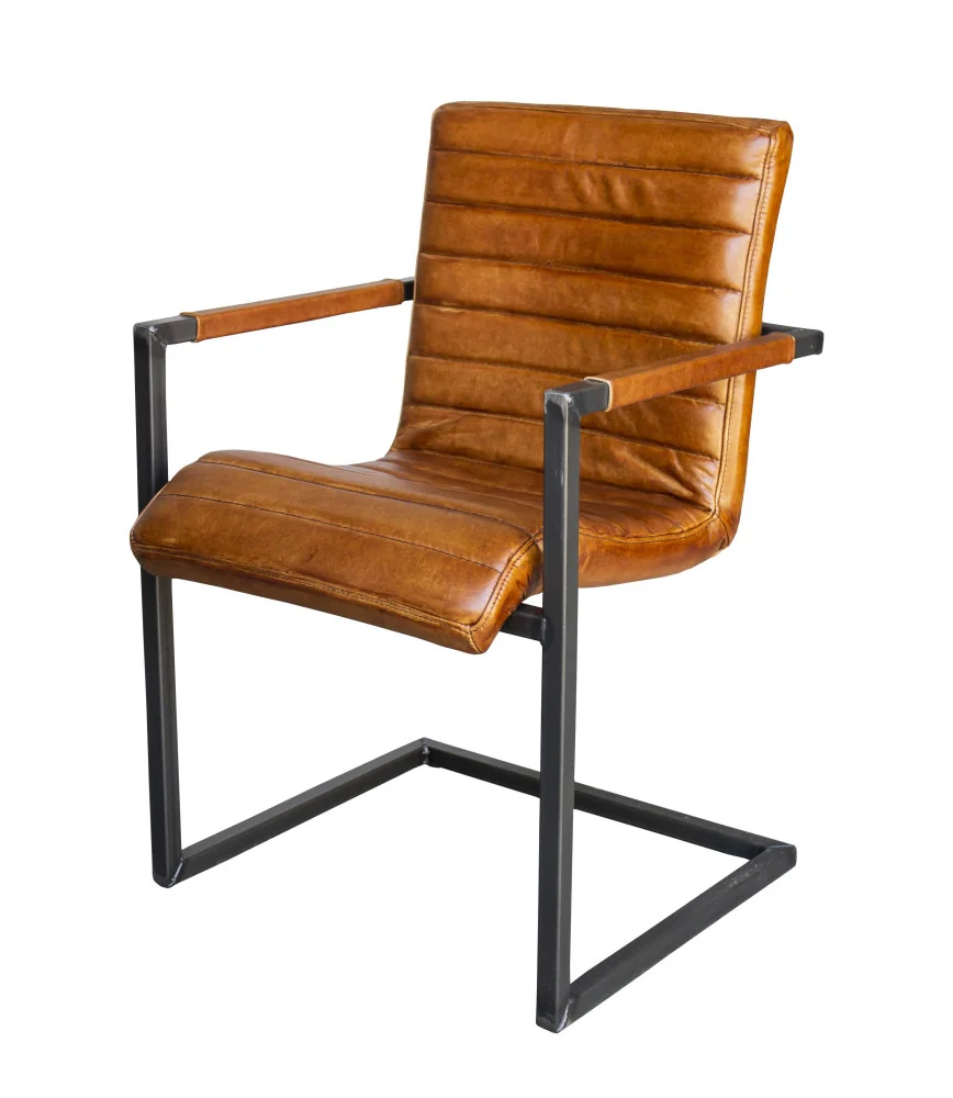 Fauteuil "Manhattan" en velours
