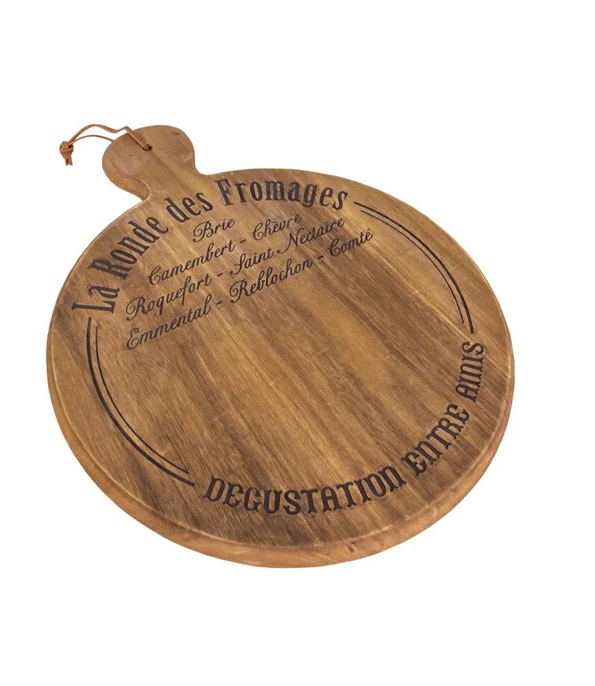 Plateau "La Ronde des Fromages" dia 33 cm