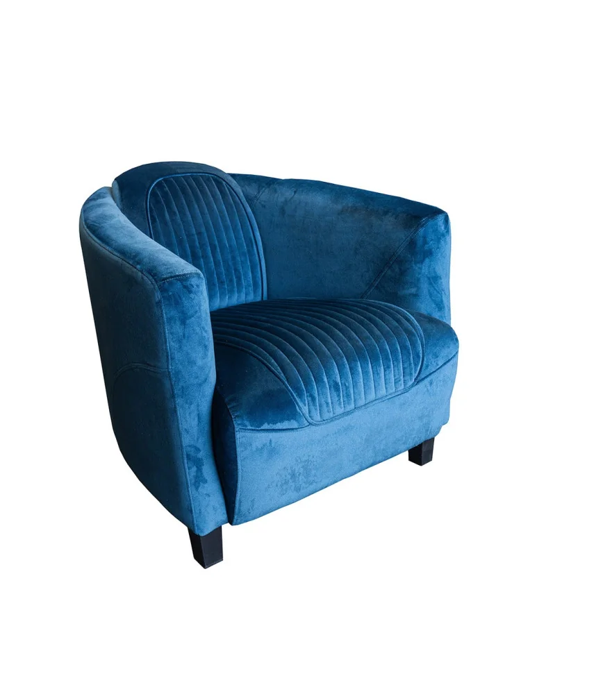 Fauteuil aviateur Velours