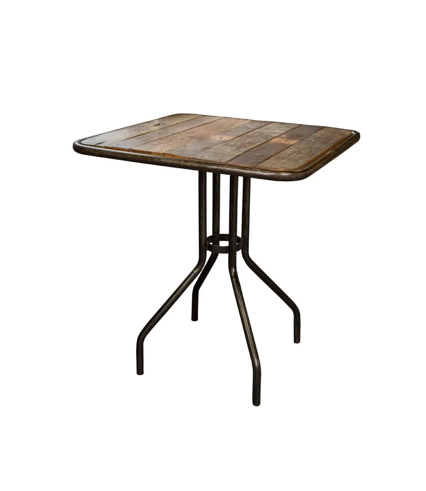 Table bistro carré 70 x 70 x 76