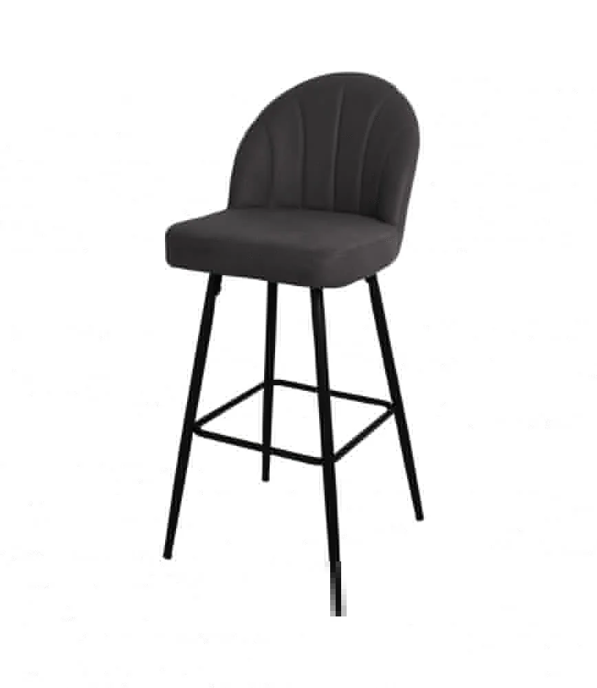 Tabouret de bar assise 75cm - Anthracite